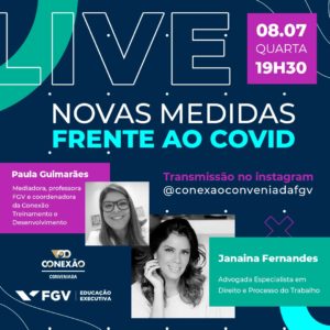 Leia mais sobre o artigo Live Novas Medidas Frente ao COVID