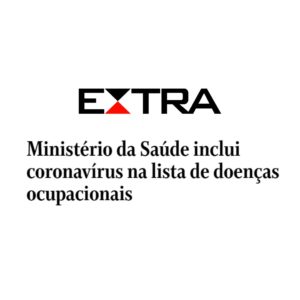 Leia mais sobre o artigo Ministério da saúde inclui coronavírus na lista de doenças ocupacionais